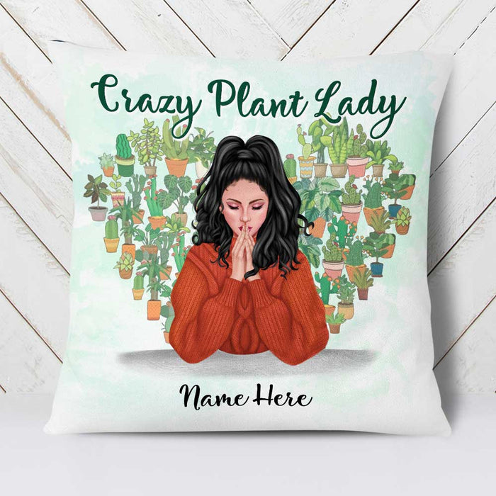 Personalized Love Gardening Girl Pillow DB66 23O23 1