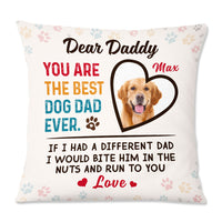 Personalized Dog Dad Pillow DB68 26O57 thumb 1
