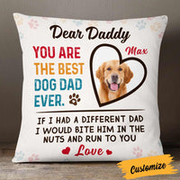 Personalized Dog Dad Pillow DB68 26O57 thumb 1