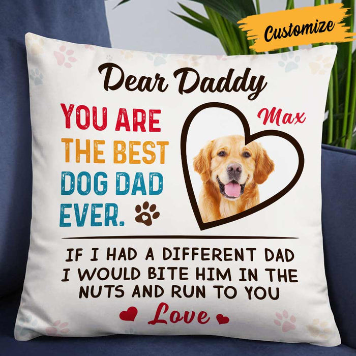 Personalized Dog Dad Pillow DB68 26O57 1