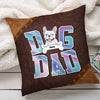 Personalized Dog Dad Pillow DB68 30O66 1