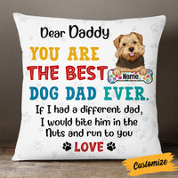 Personalized Dog Dad Pillow DB69 26O53 thumb 1