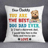 Personalized Dog Dad Pillow DB69 26O53 thumb 1