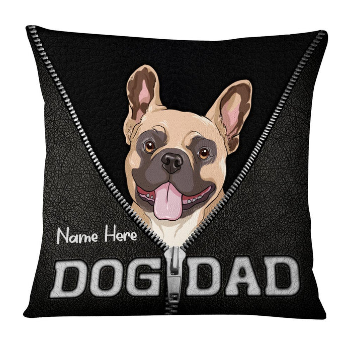 Personalized Dog Dad Pillow DB69 95O36 1