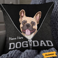 Personalized Dog Dad Pillow DB69 95O36 thumb 1