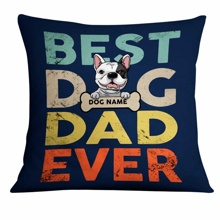 Personalized Dog Dad Pillow DB65 85O34 1