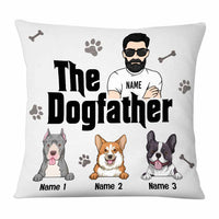 Personalized Dog Dad Pillow DB610 95O58 thumb 1