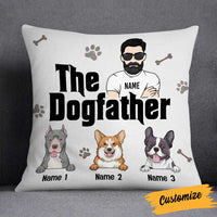 Personalized Dog Dad Pillow DB610 95O58 thumb 1