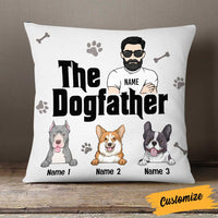 Personalized Dog Dad Pillow DB610 95O58 thumb 1