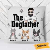 Personalized Dog Dad Pillow DB610 95O58 thumb 1