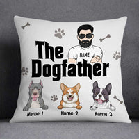 Personalized Dog Dad Pillow DB610 95O58 thumb 1