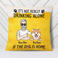 Personalized Dog Dad Pillow DB65 87O23 thumb 1