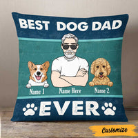 Personalized Dog Dad Pillow DB66 87O47 thumb 1