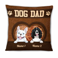 Personalized Dog Dad Pillow DB610 26O66 thumb 1