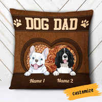 Personalized Dog Dad Pillow DB610 26O66 thumb 1