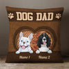 Personalized Dog Dad Pillow DB610 26O66 1