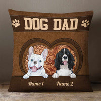 Personalized Dog Dad Pillow DB610 26O66 thumb 1