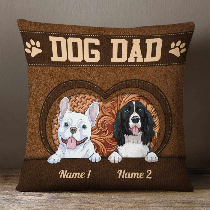Personalized Dog Dad Pillow DB610 26O66 1