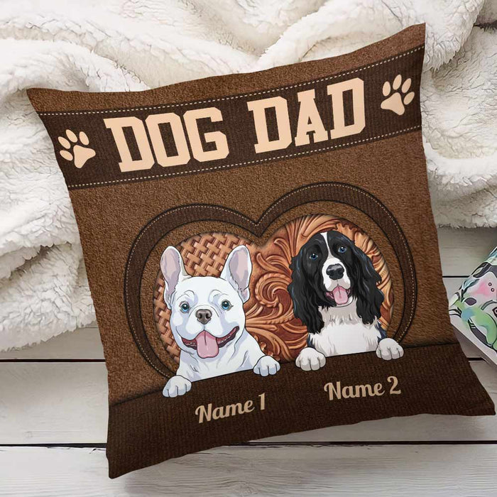 Personalized Dog Dad Pillow DB610 26O66 1