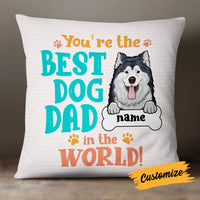 Personalized Dog Dad Pillow DB69 23O18 thumb 1