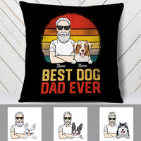 Personalized Dog Dad Pillow DB610 23O18 thumb 1