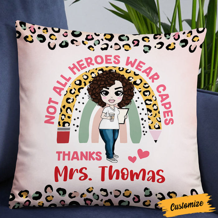Personalized Proud Teacher Pillow DB75 87O36 1