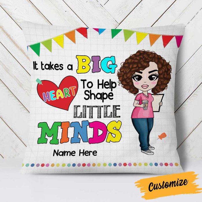 Personalized Proud Teacher Pillow DB76 87O58 1
