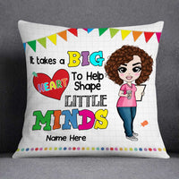 Personalized Proud Teacher Pillow DB76 87O58 thumb 1