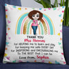 Personalized Proud Teacher Pillow DB81 87O58 1