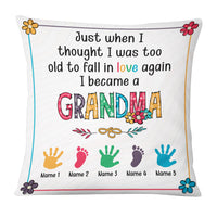 Personalized Mom Grandma Kids Pillow DB72 87O53 thumb 1