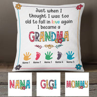 Personalized Mom Grandma Kids Pillow DB72 87O53 thumb 1