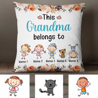 Personalized Grandma Belongs To Pillow DB73 87O34 thumb 1