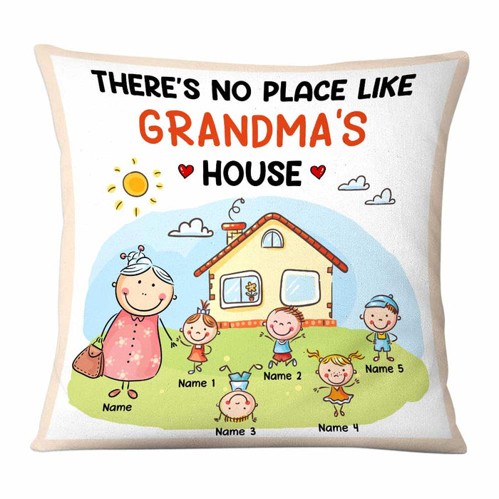 Personalized Mom Grandma Kids Pillow DB74 87O58 1