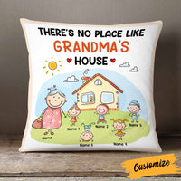 Personalized Mom Grandma Kids Pillow DB74 87O58 thumb 1