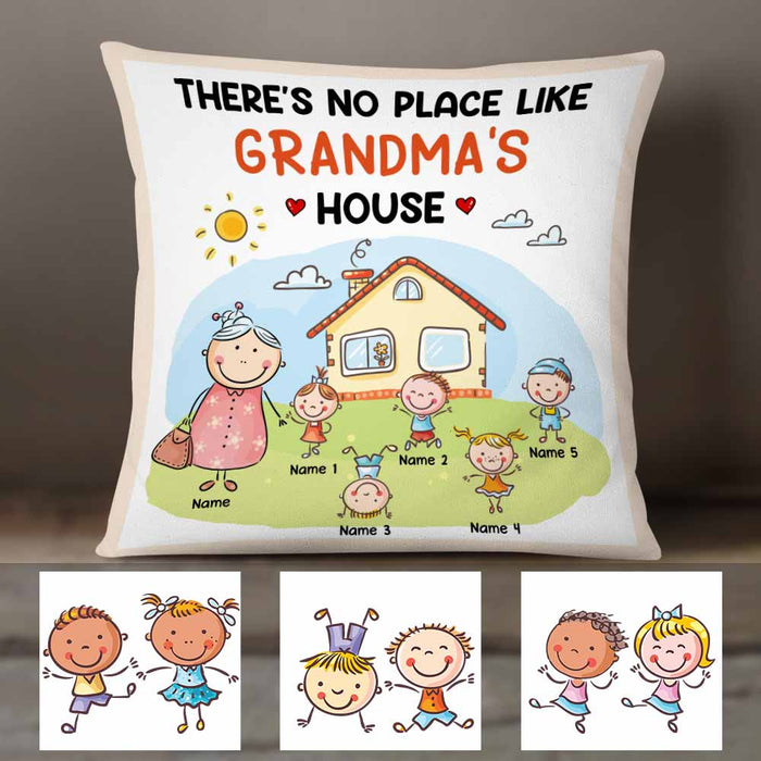 Personalized Mom Grandma Kids Pillow DB74 87O58 1