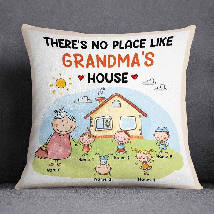 Personalized Mom Grandma Kids Pillow DB74 87O58 1