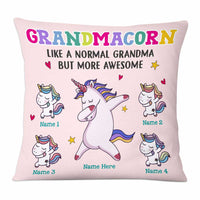 Personalized Mom Grandma Kids Unicorn Pillow DB73 81O58 thumb 1
