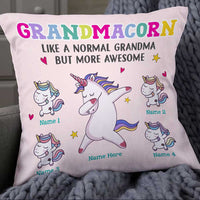 Personalized Mom Grandma Kids Unicorn Pillow DB73 81O58 thumb 1