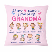 Personalized Mom Grandma Kids Pillow DB73 30O47 thumb 1