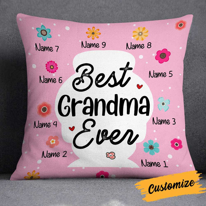 Personalized Mom Grandma Kids Pillow DB74 81O34 1