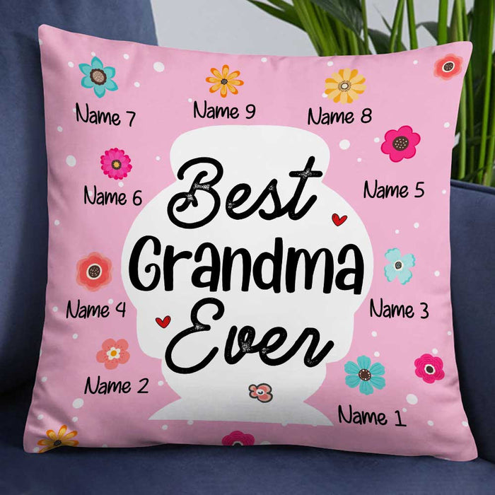 Personalized Mom Grandma Kids Pillow DB74 81O34 1