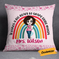 Personalized Proud Teacher Pillow DB78 30O18 thumb 1