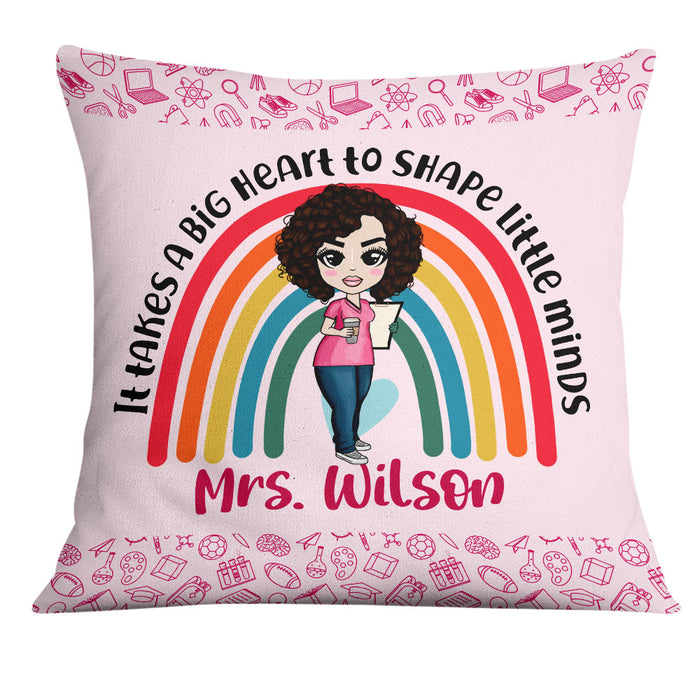 Personalized Proud Teacher Pillow DB78 30O18 1