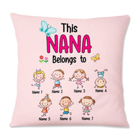 Personalized Mom Grandma Kids Pillow DB74 30O57 thumb 1