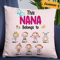 Personalized Mom Grandma Kids Pillow DB74 30O57 thumb 1