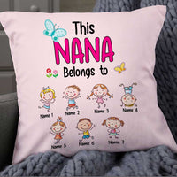 Personalized Mom Grandma Kids Pillow DB74 30O57 thumb 1