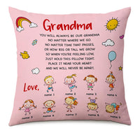 Personalized Mom Grandma Kids Pillow DB76 30O66 thumb 1