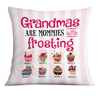 Personalized Mom Grandma Kids Frosting Pillow DB73 95O18 thumb 1