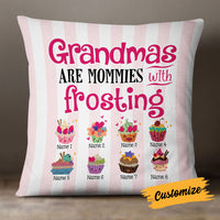 Personalized Mom Grandma Kids Frosting Pillow DB73 95O18 thumb 1