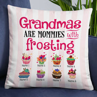 Personalized Mom Grandma Kids Frosting Pillow DB73 95O18 thumb 1